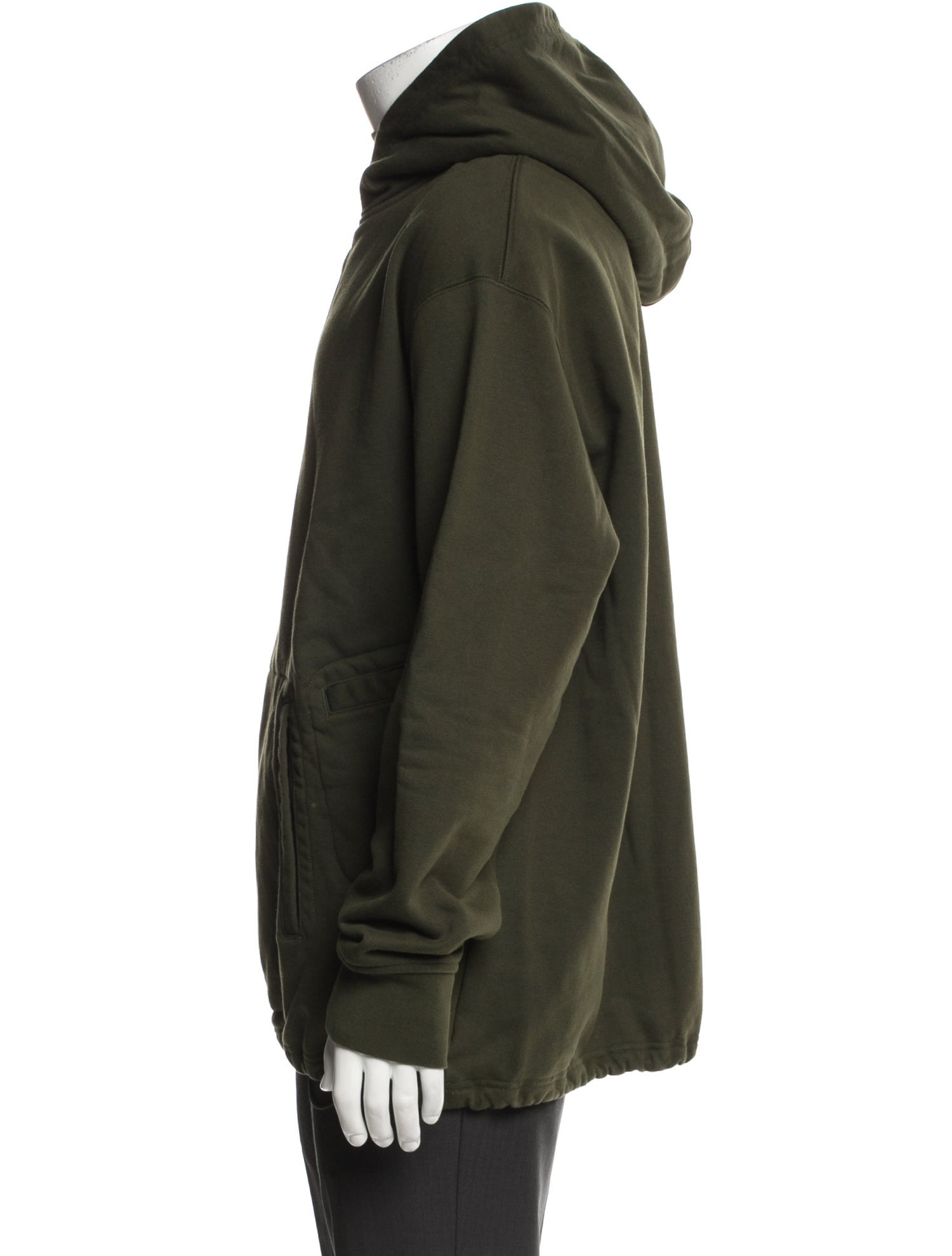 Y-3 Mock Neck Long Sleeve Hoodie