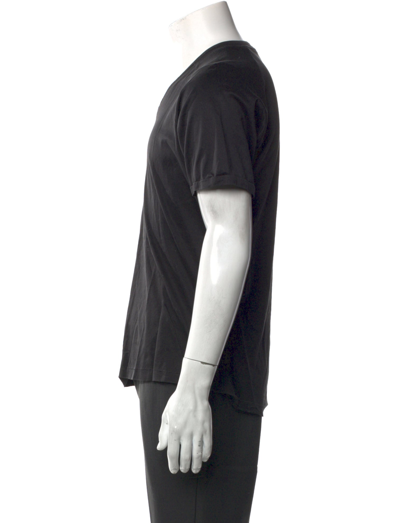 Y-3 x Adidas V-Neck Short Sleeve T-Shirt