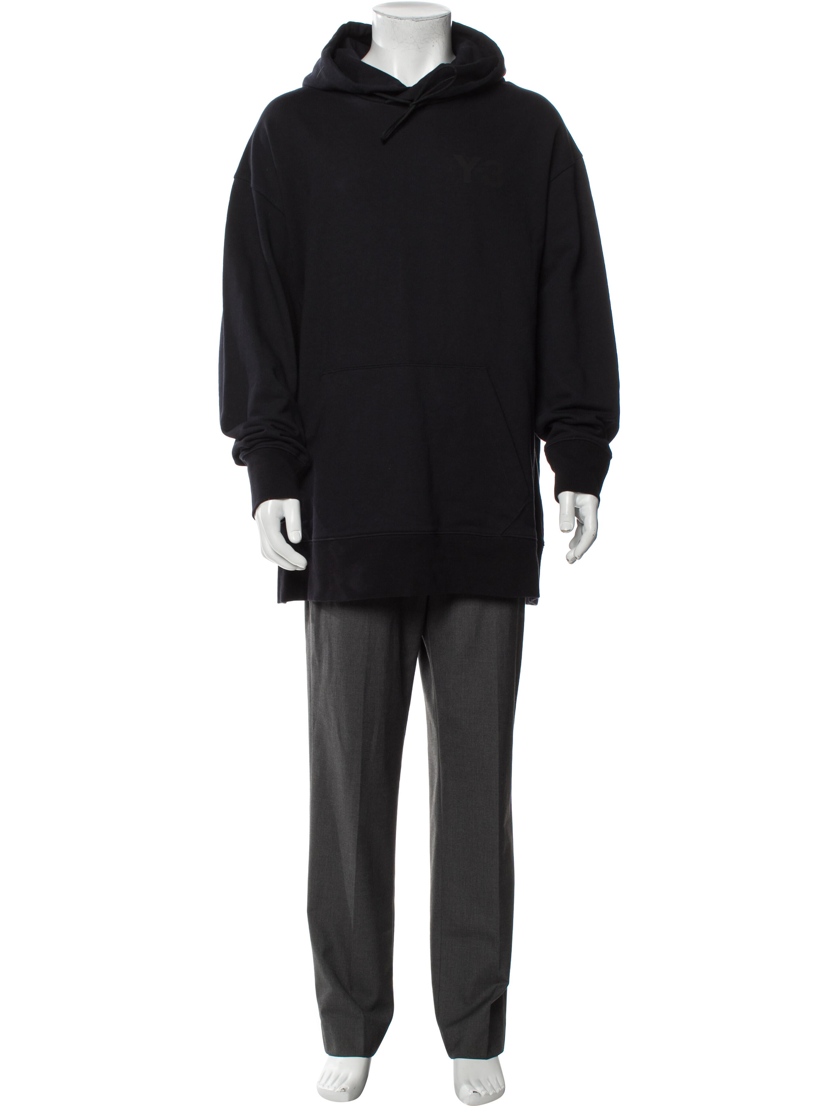 Y-3 Crew Neck Long Sleeve Hoodie