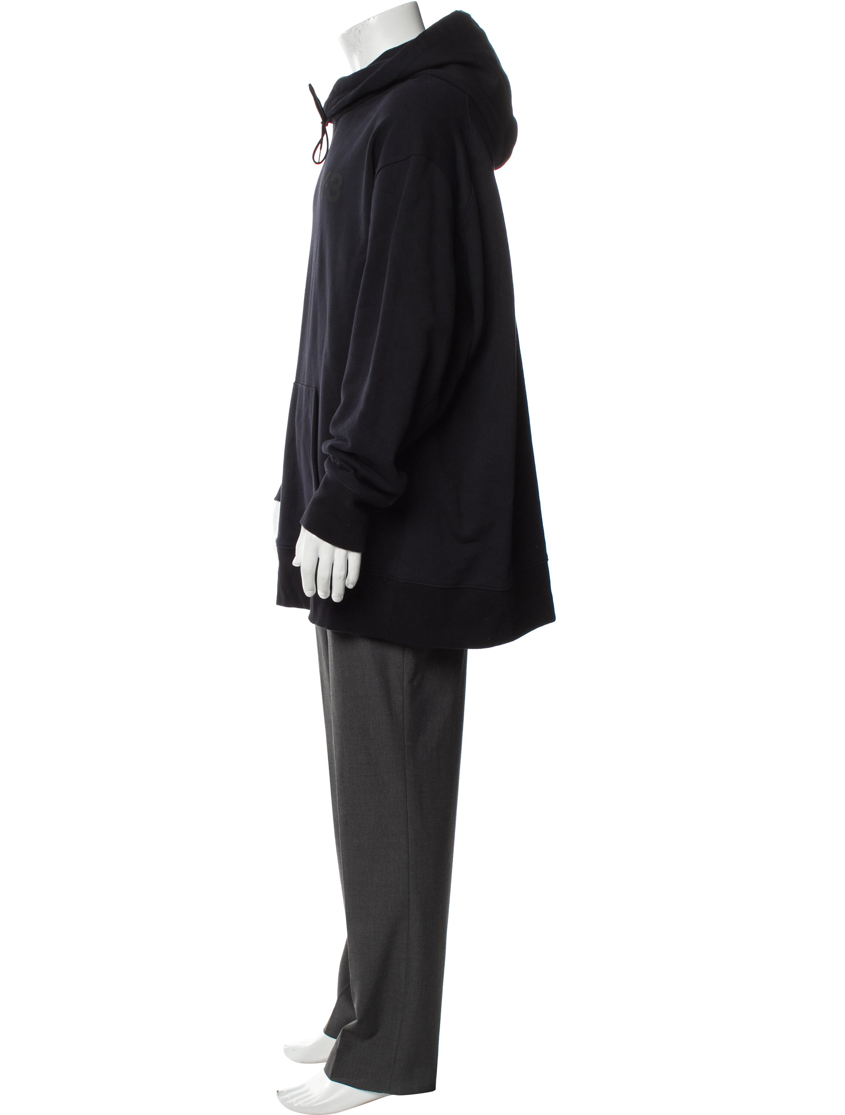 Y-3 Crew Neck Long Sleeve Hoodie