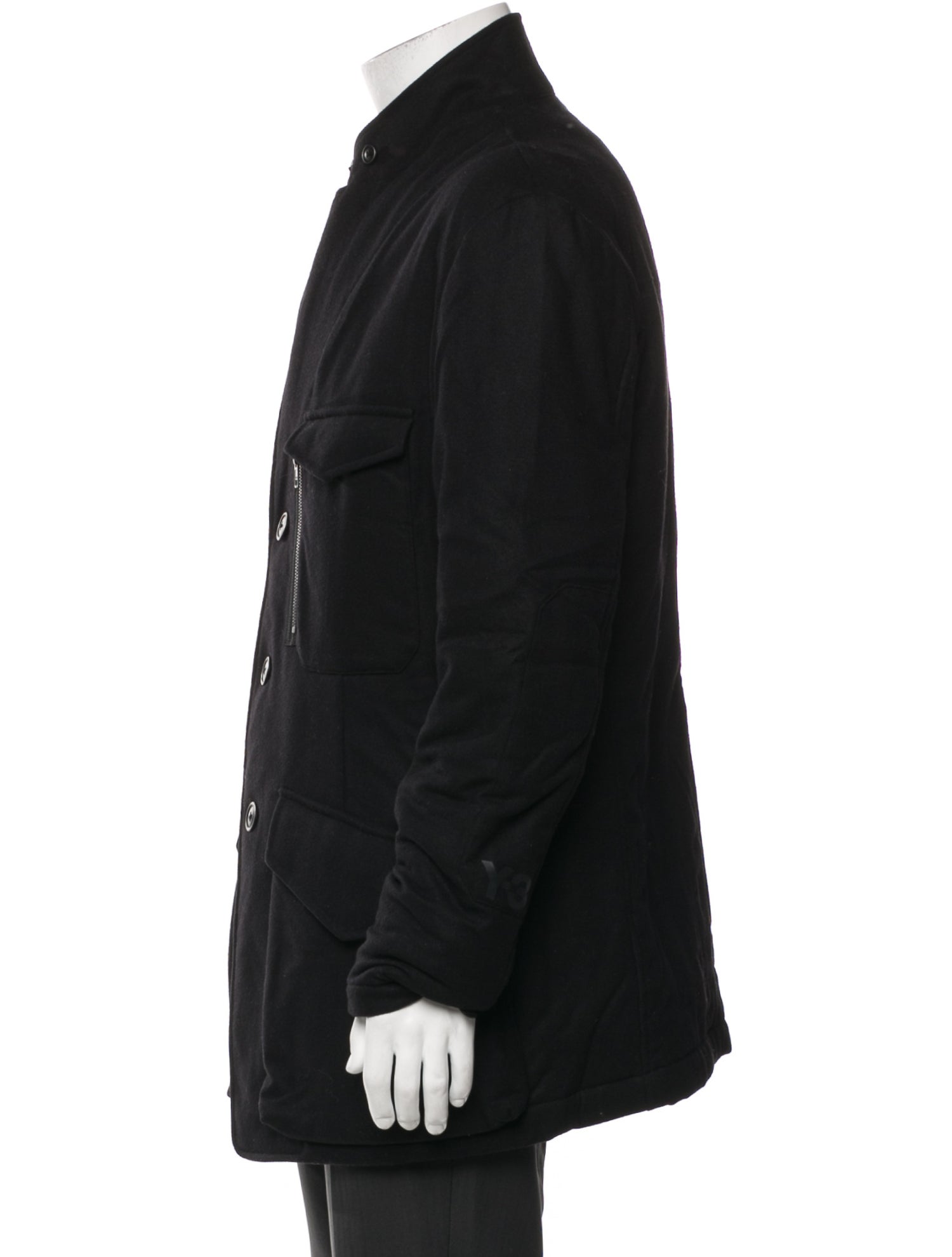 Y-3 Wool Utility Jacket