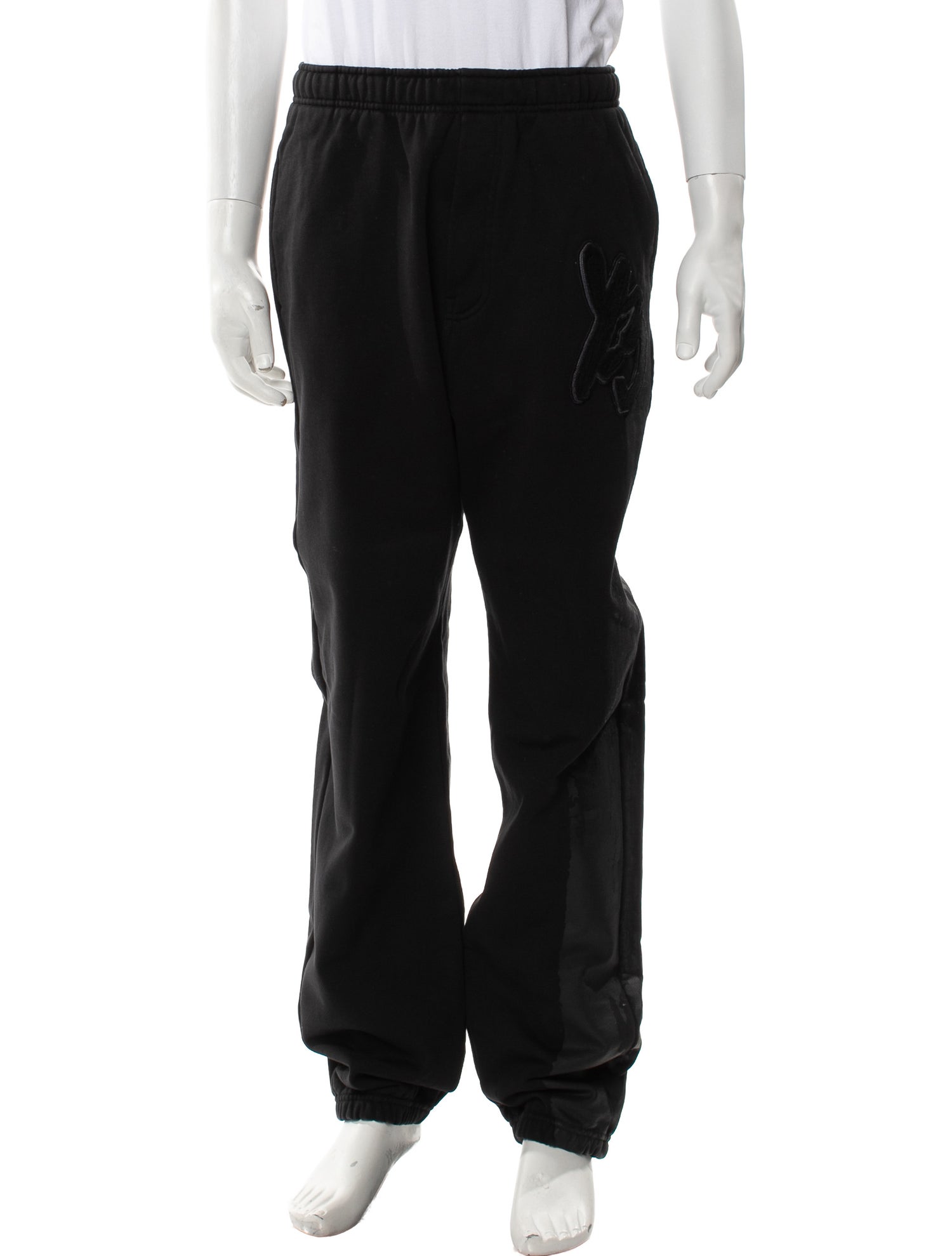 Y-3 Embroidered Accent Lounge Bottoms