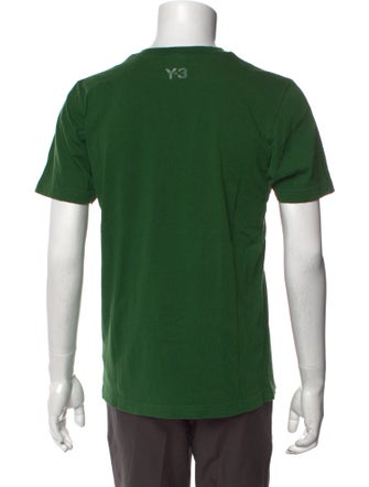 Y-3 Graphic Print Crew Neck T-Shirt