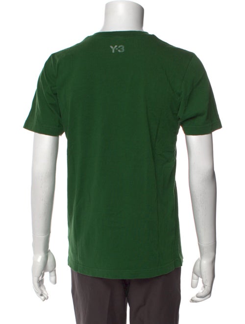 Y-3 Graphic Print Crew Neck T-Shirt