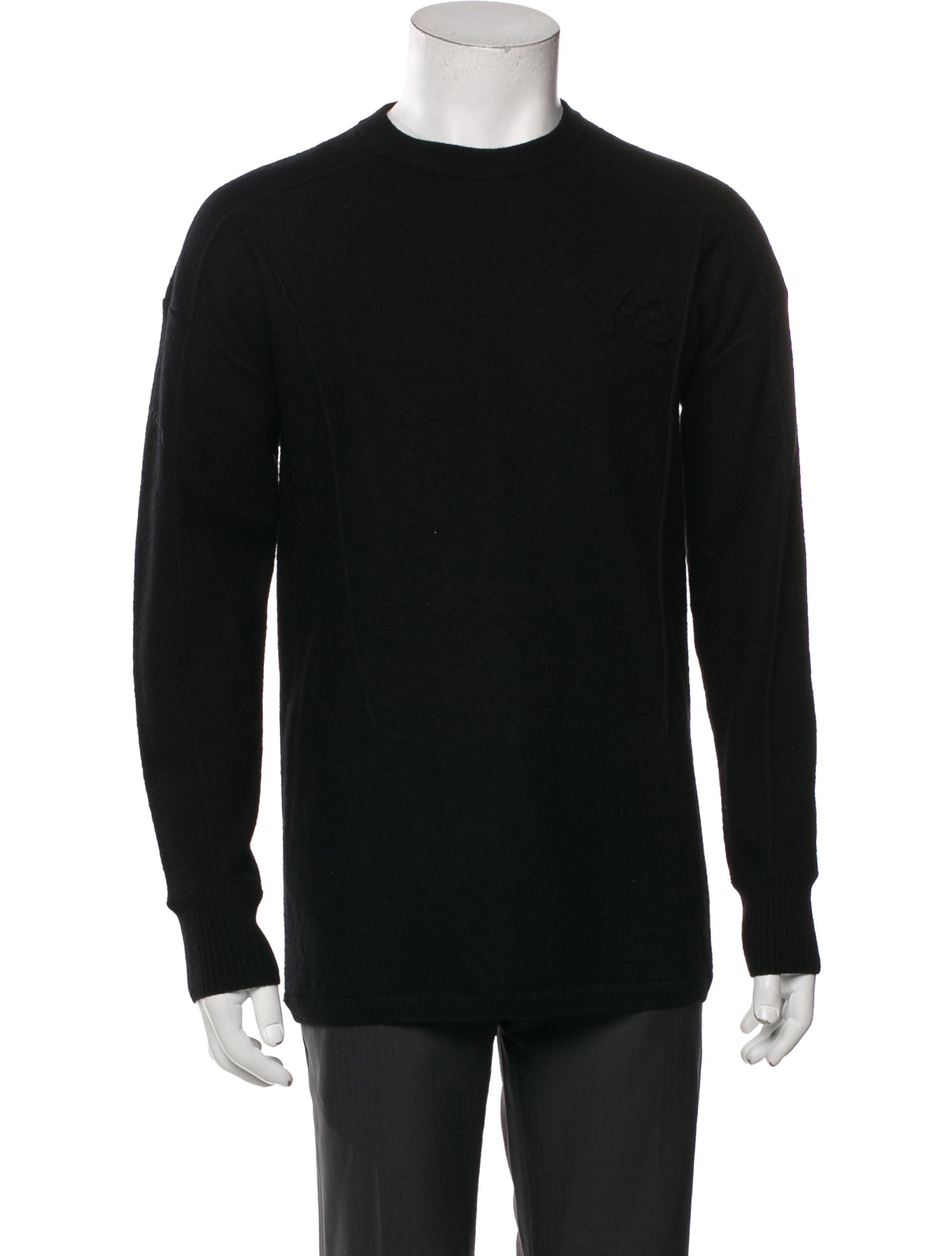 Y-3 Wool Crew Neck Pullover