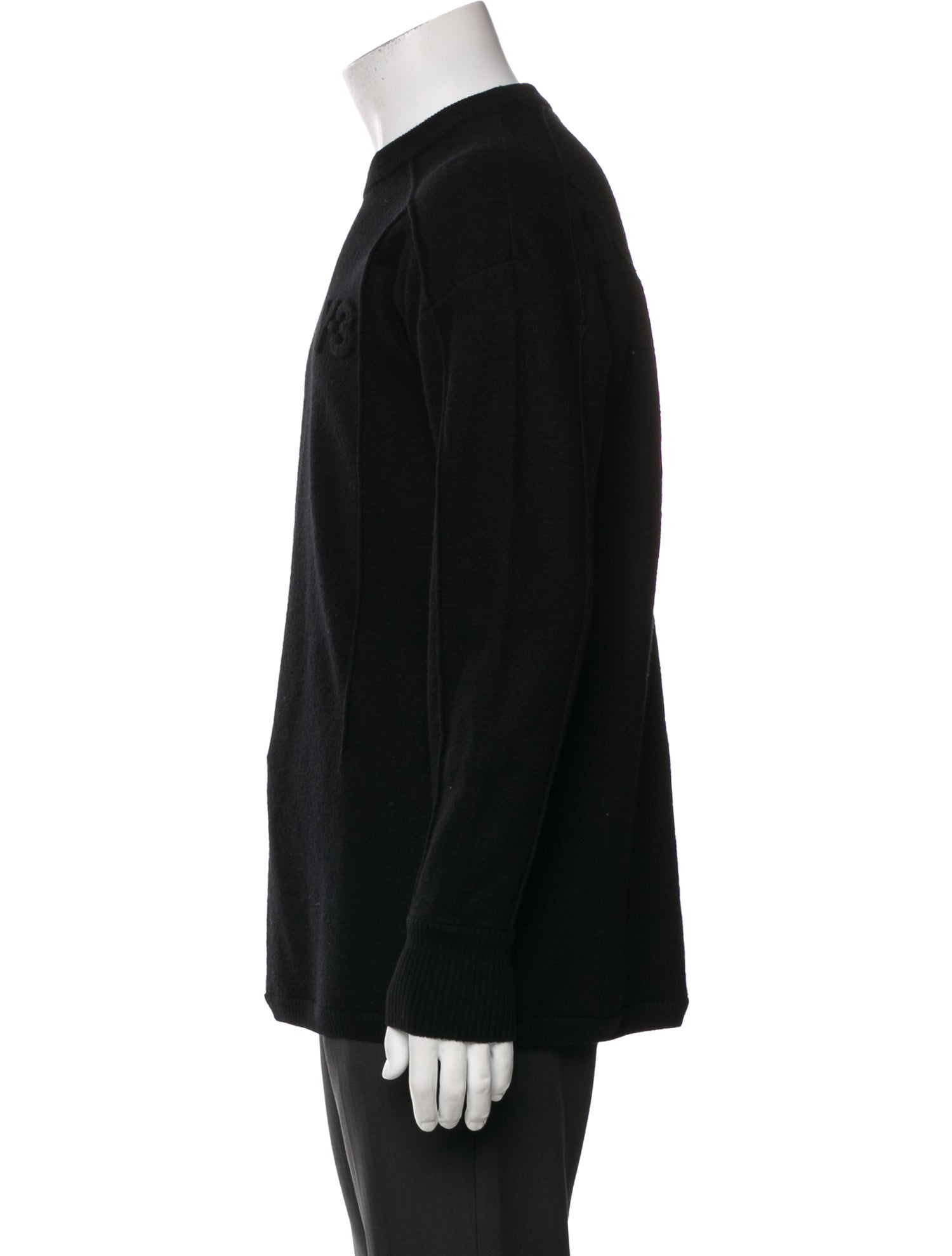 Y-3 Wool Crew Neck Pullover