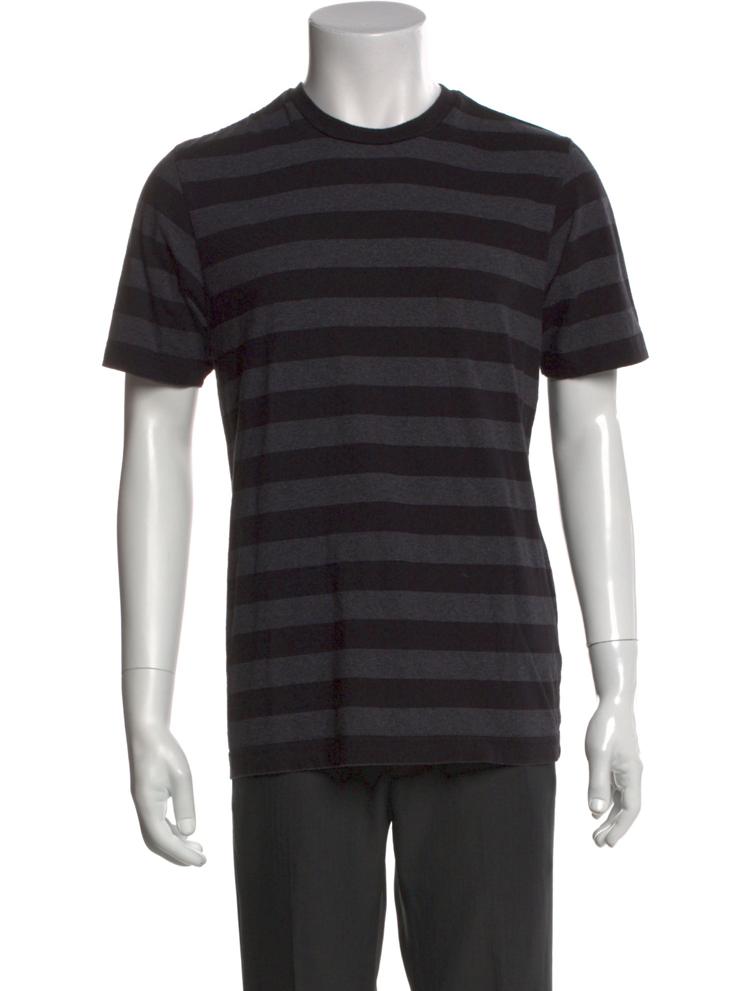 Y-3 Striped Crew Neck T-Shirt
