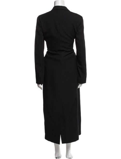 Y-3 Wool Raw-Edge Trim Pantsuit