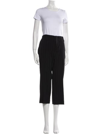 Y-3 Wool Raw-Edge Trim Pantsuit