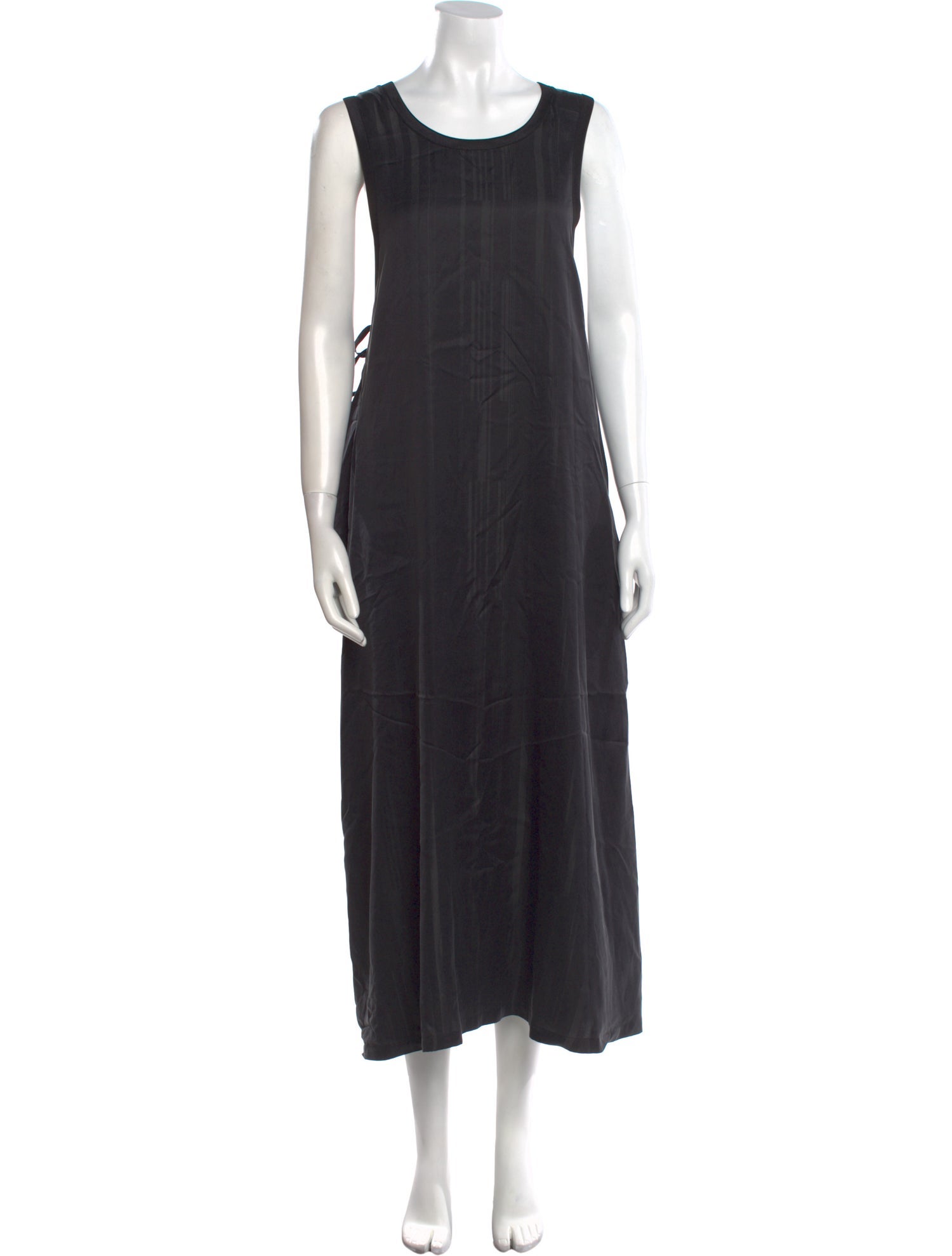 Y-3 Scoop Neck Long Dress
