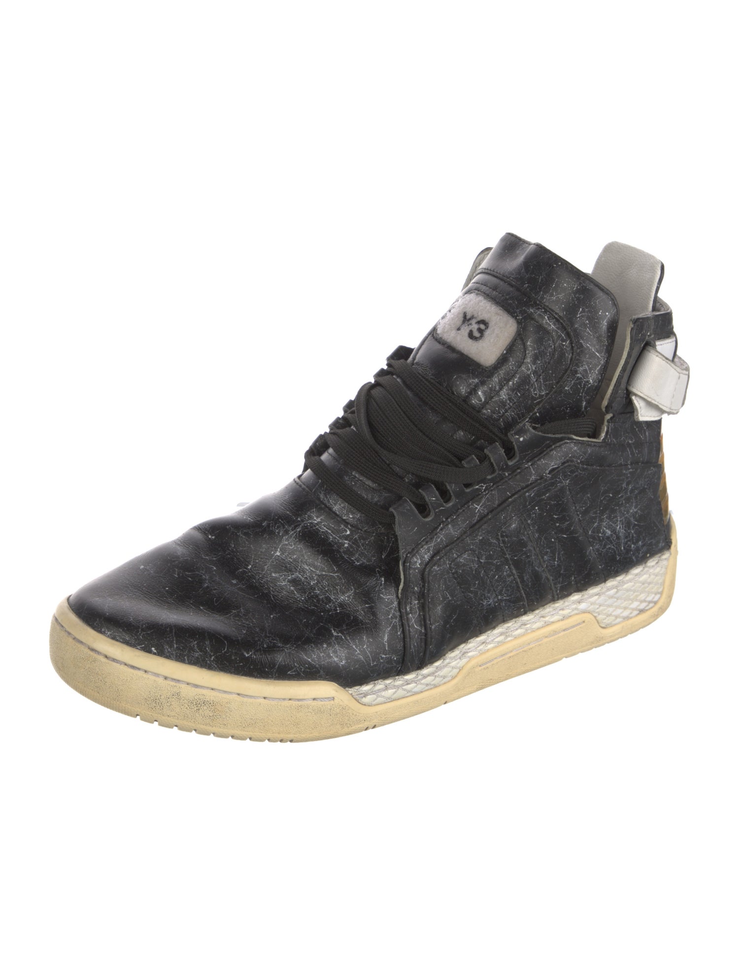 Y-3 Leather Sneakers