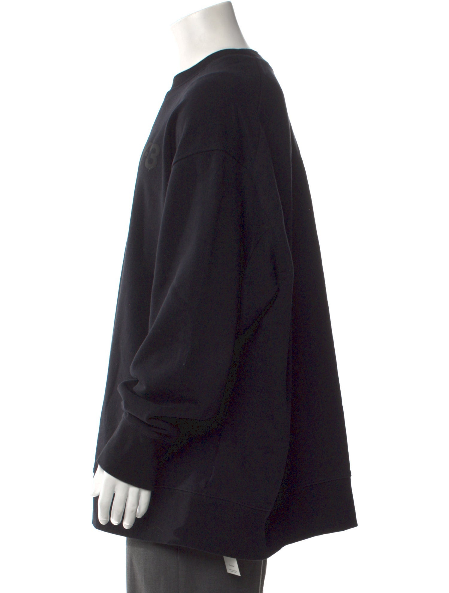 Y-3 Crew Neck Long Sleeve Pullover