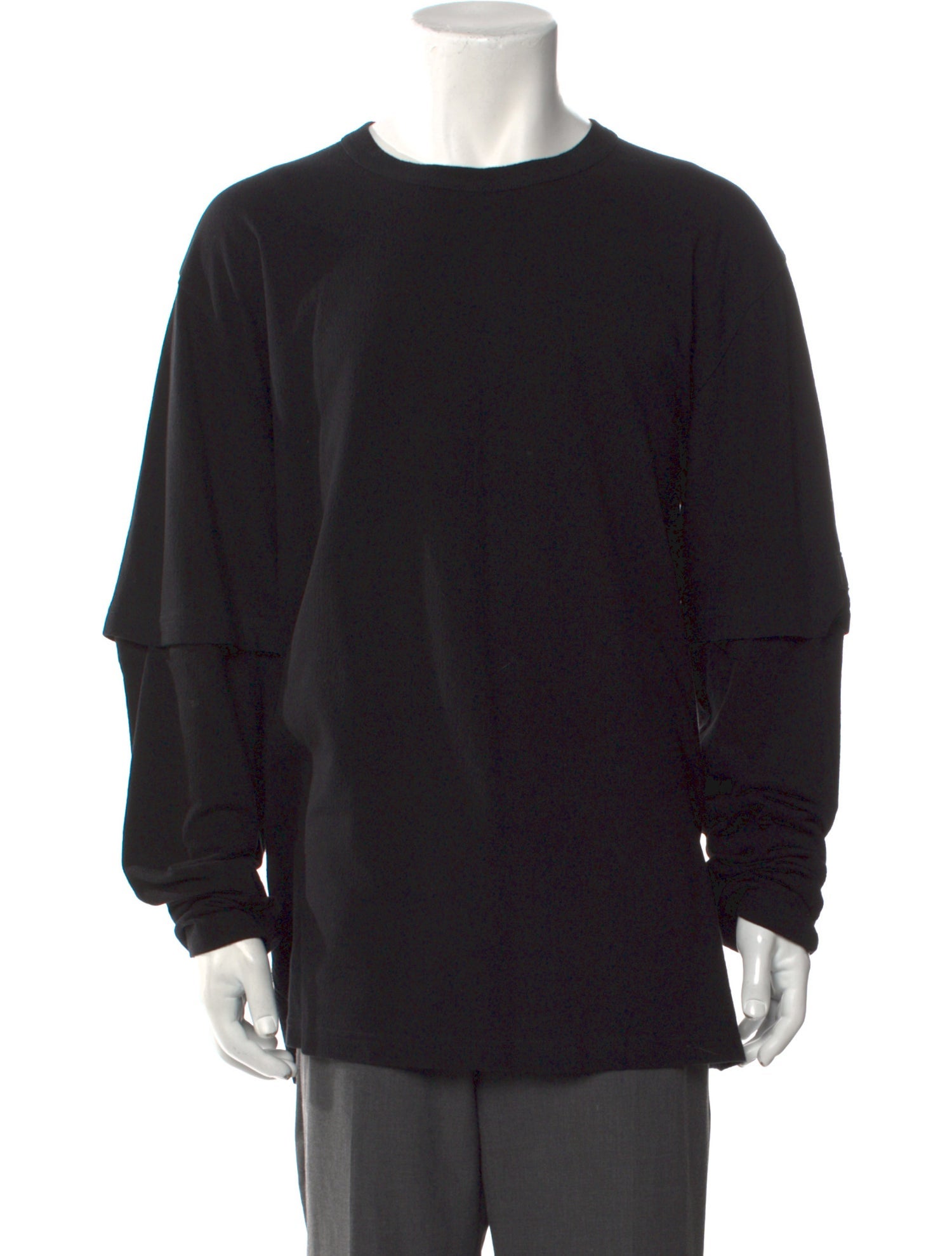 Y-3 Crew Neck Long Sleeve Pullover
