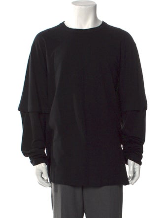 Y-3 Crew Neck Long Sleeve Pullover