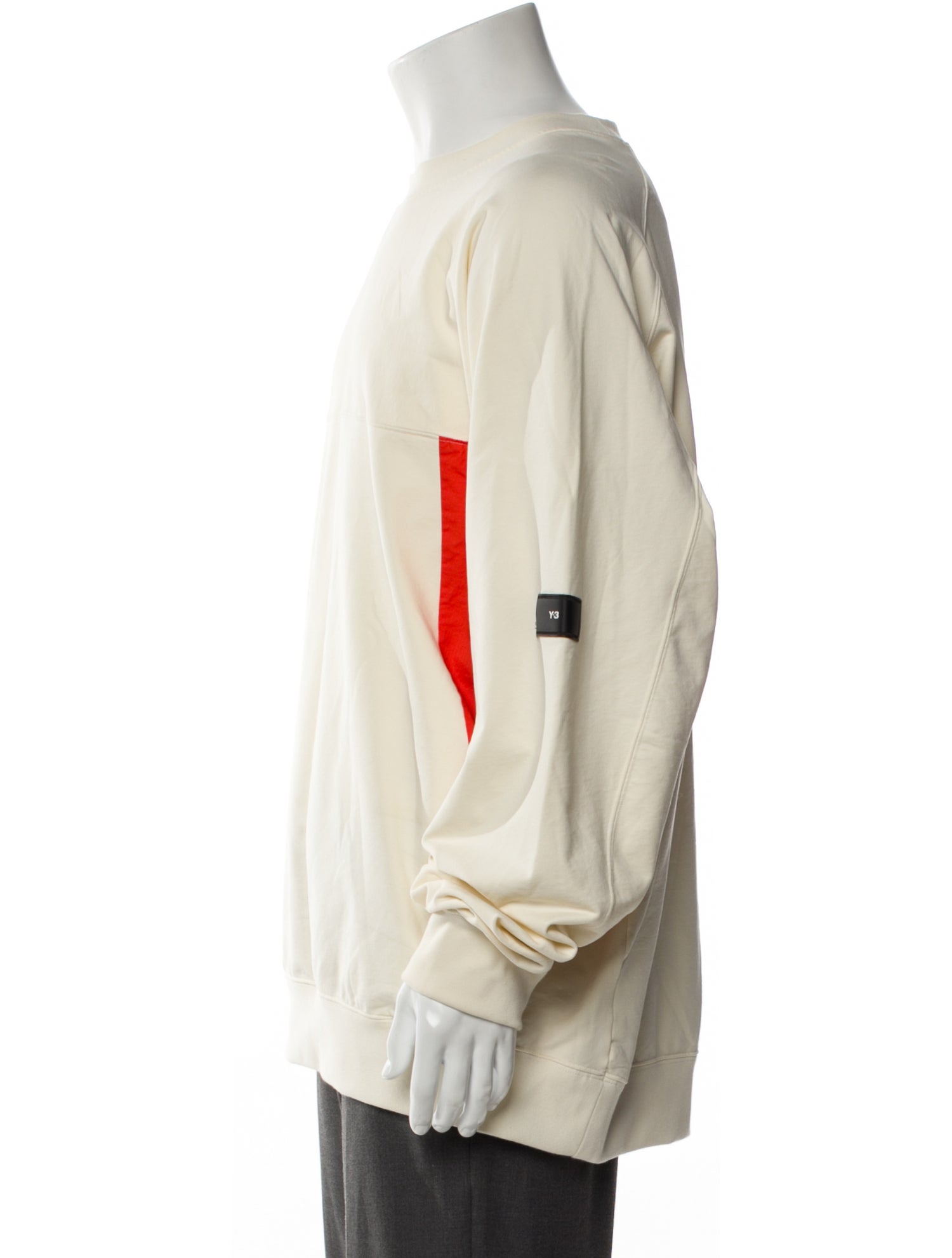 Y-3 Colorblock Pattern Turtleneck Pullover