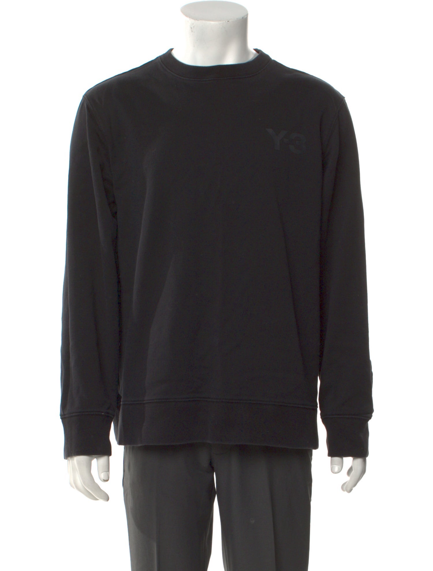 Y-3 Crew Neck Long Sleeve Sweatshirt