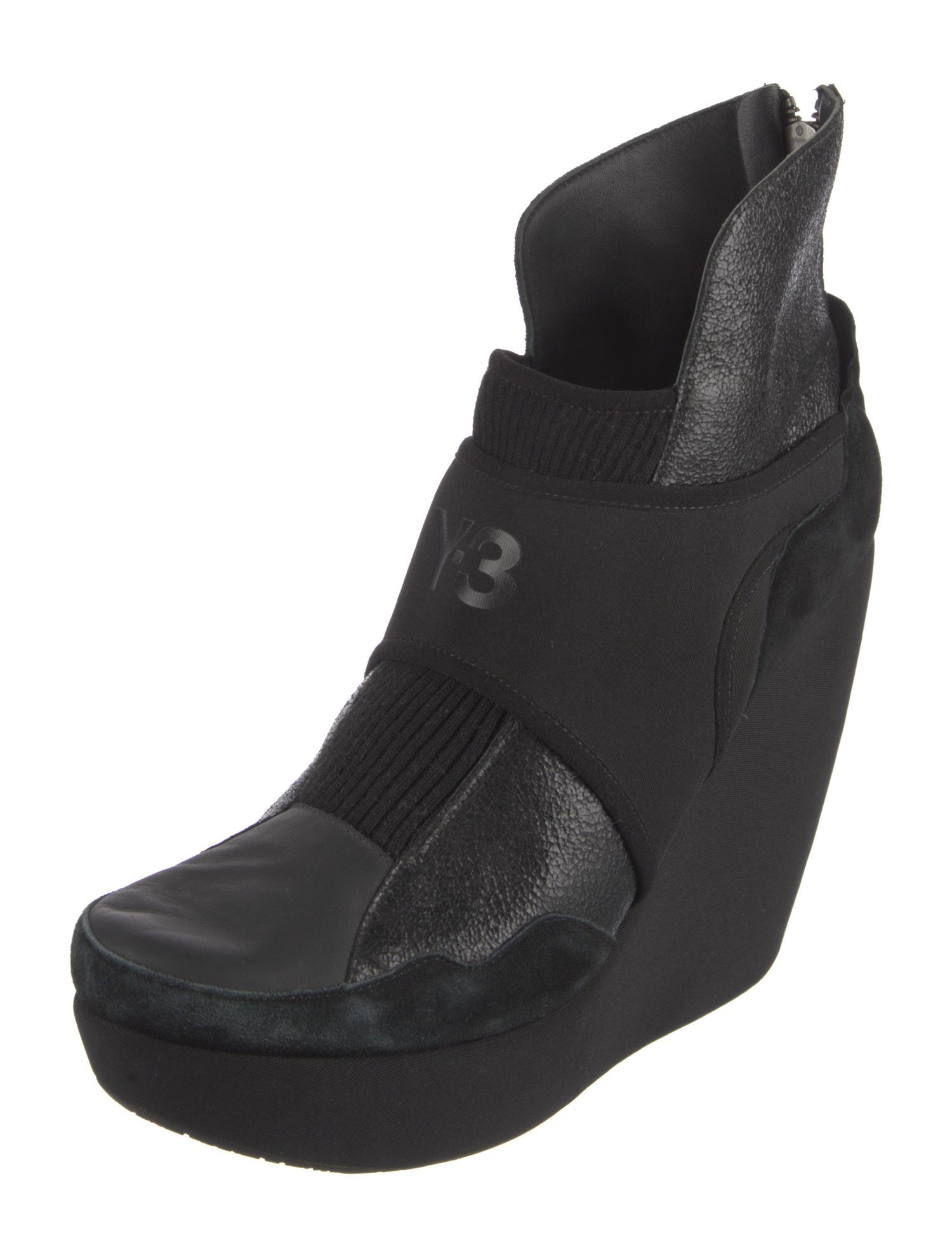 Y-3 Vintage Leather Boots