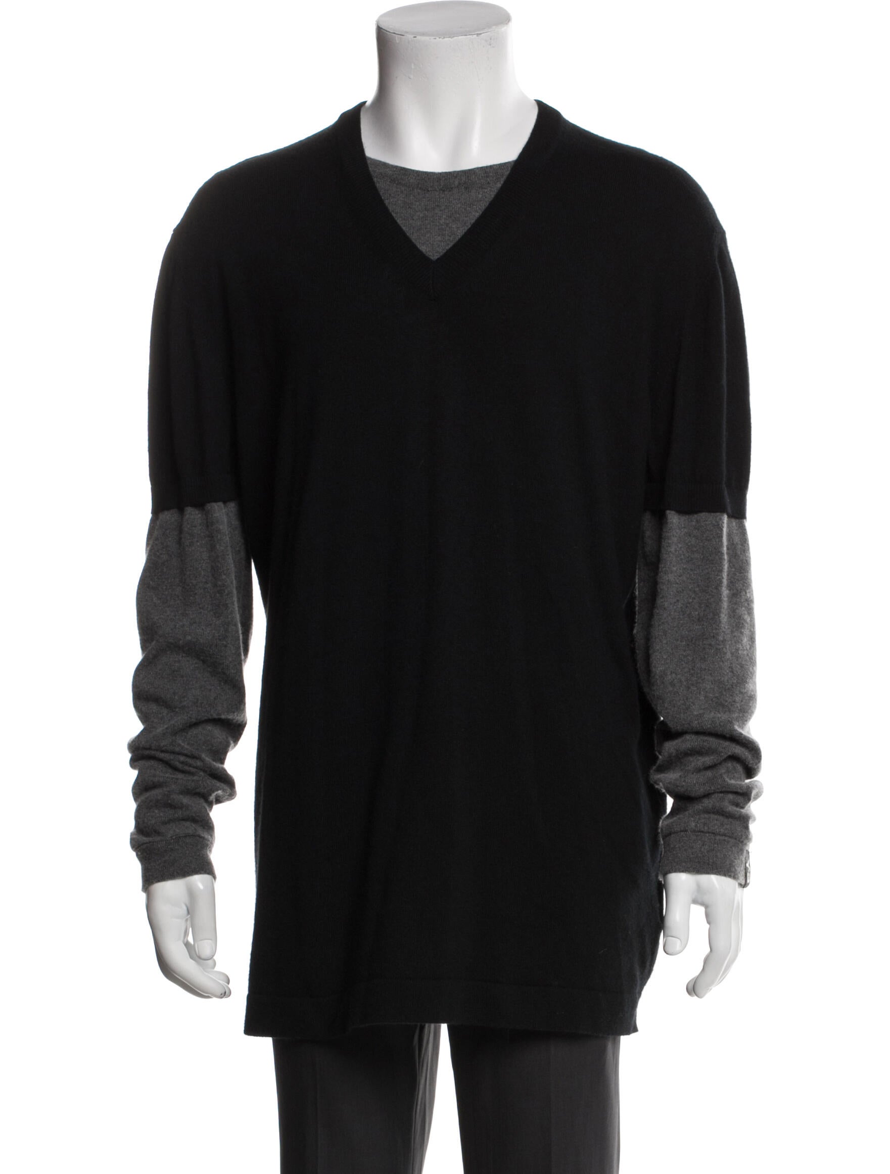 Y-3 x Adidas V-Neck Long Sleeve Pullover
