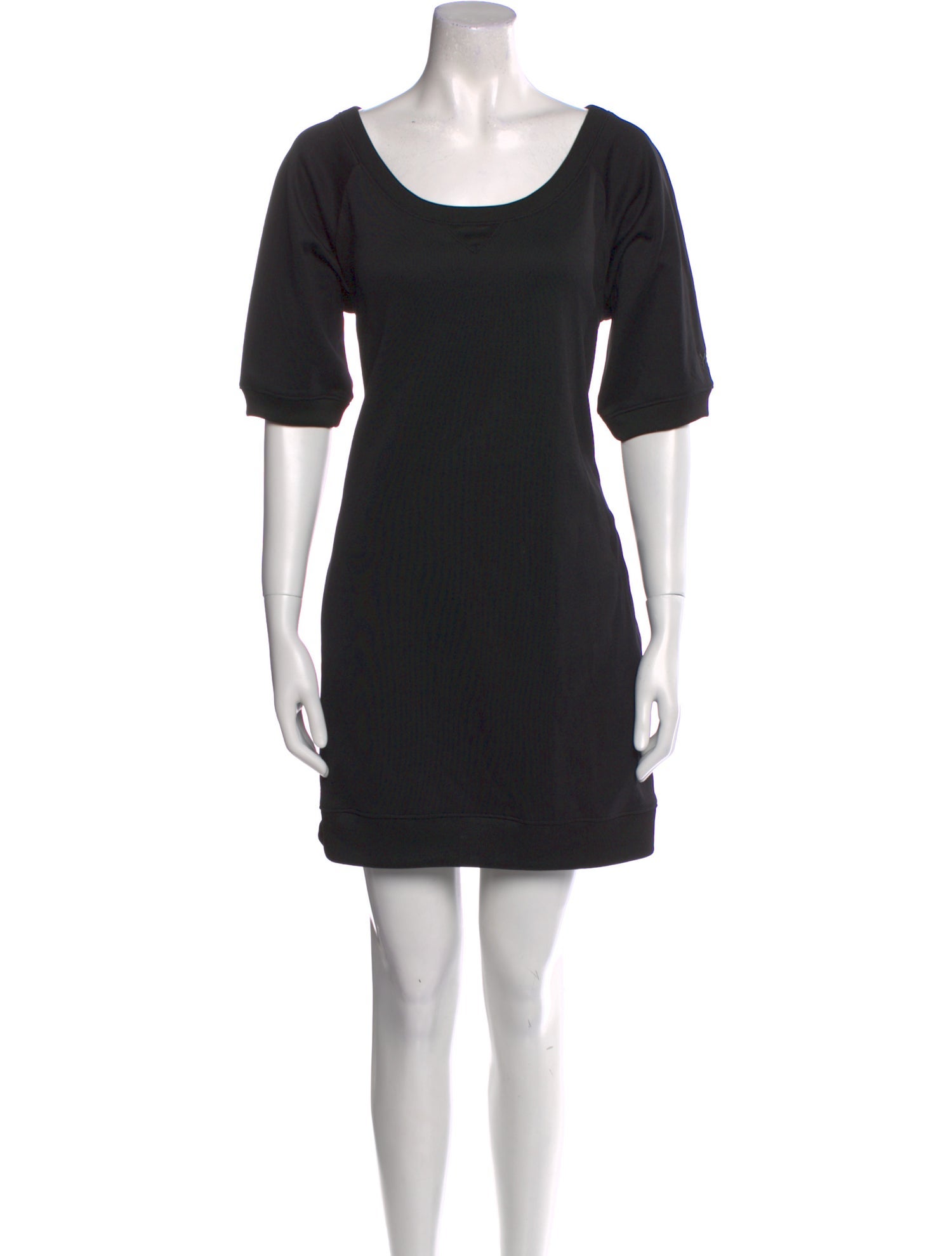 Y-3 Scoop Neck Mini Dress