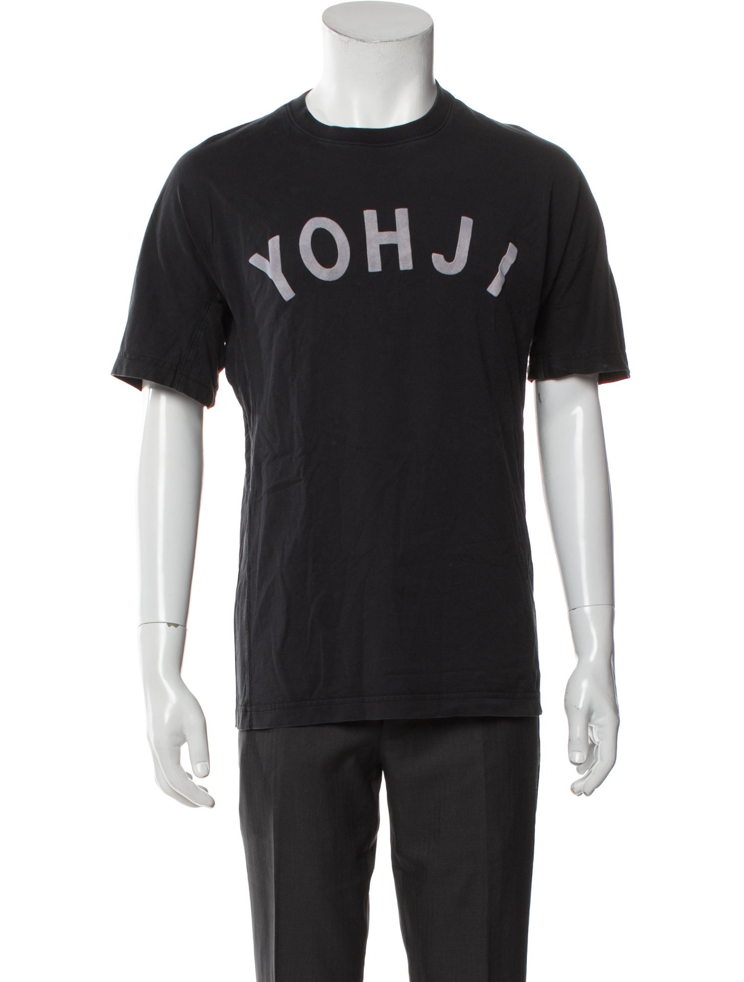 Y-3 Graphic Print Crew Neck T-Shirt