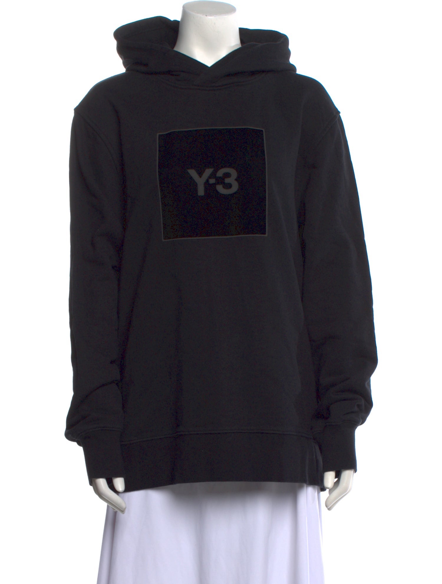 Y-3 Graphic Print Crew Neck Sweatshirt