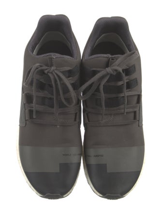 Y-3 Nylon Printed Athletic Sneakers