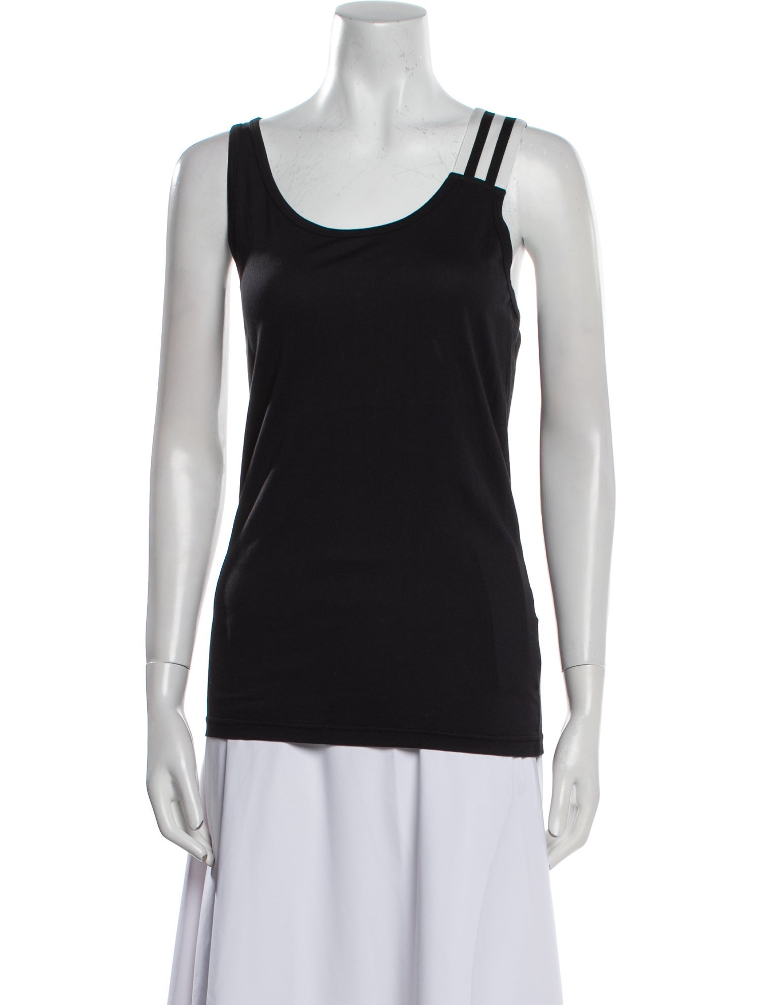 Y-3 Scoop Neck Sleeveless Top