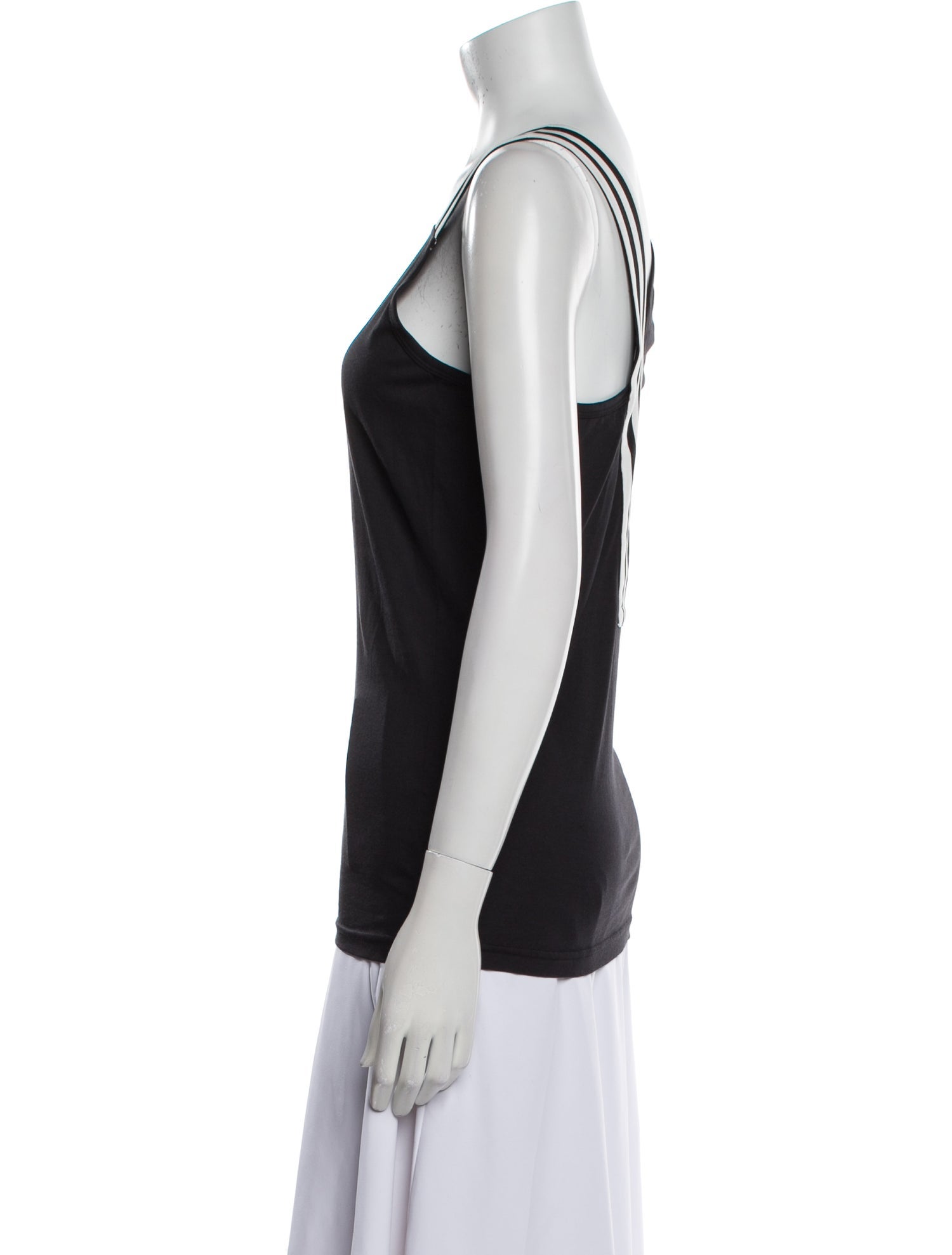 Y-3 Scoop Neck Sleeveless Top