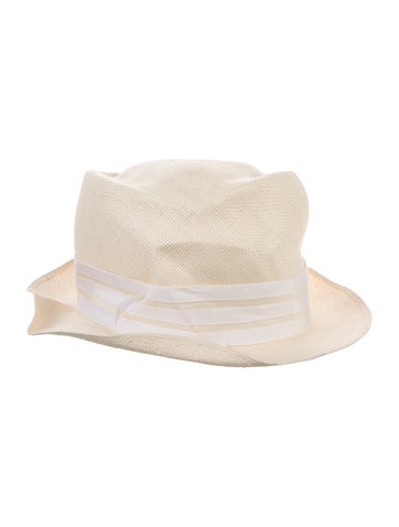 Y-3 Hats Straw Bucket Hat