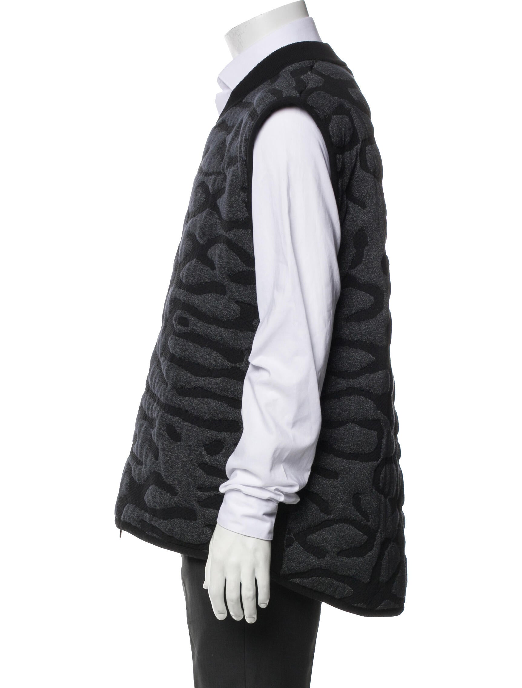 Y-3 Animal Print Vest w/ Tags