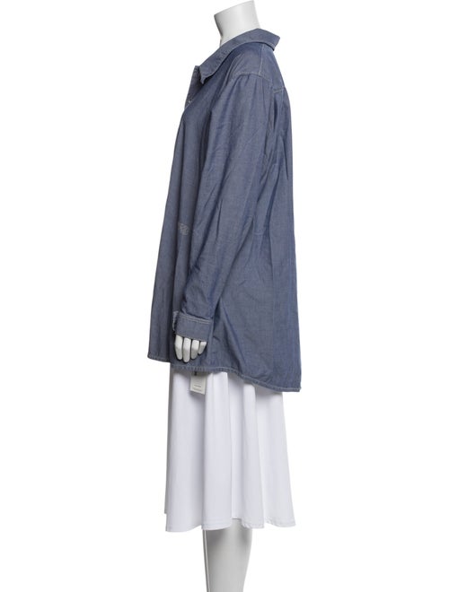 Y-3 Long Sleeve Button-Up Top