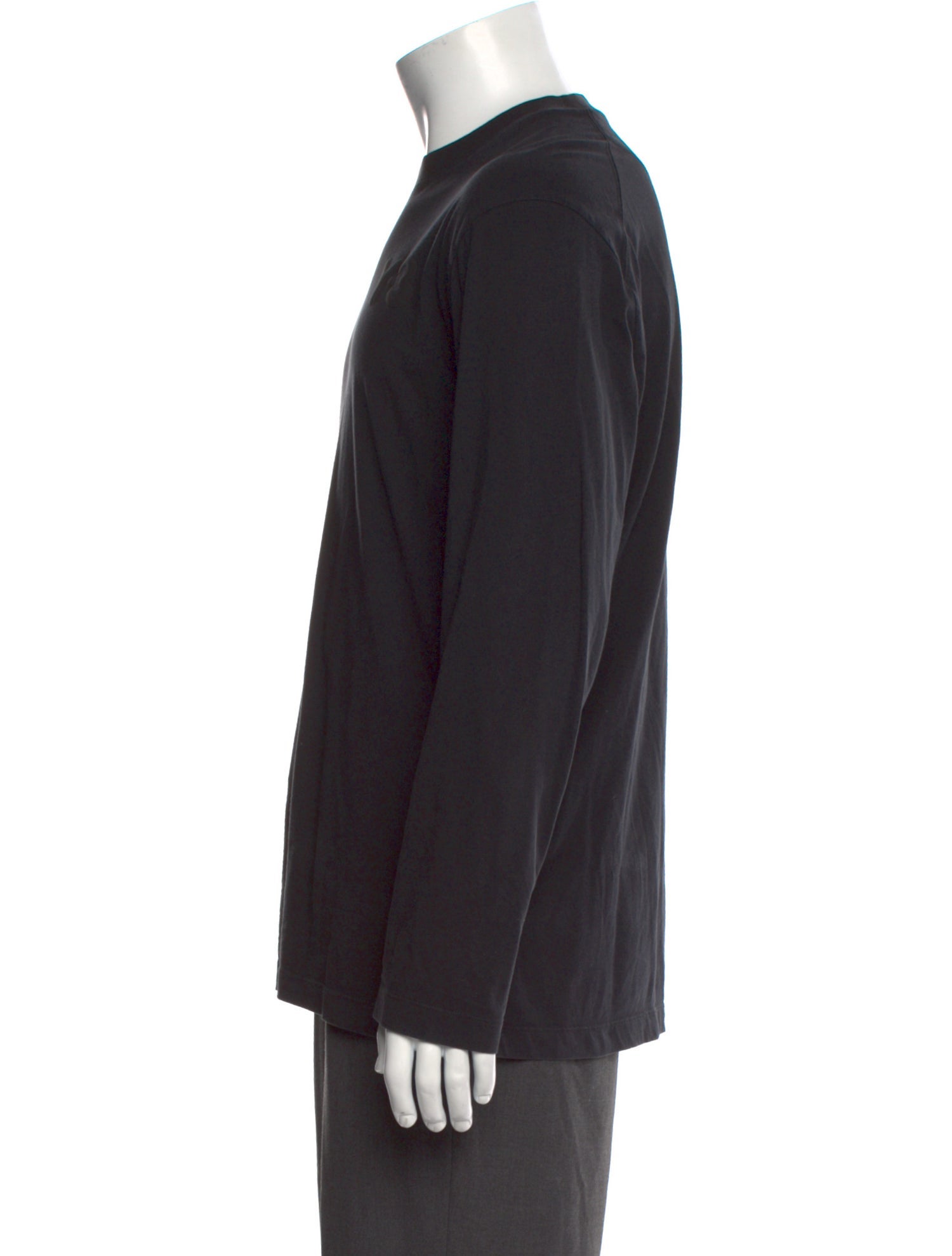 Y-3 Crew Neck Long Sleeve T-Shirt