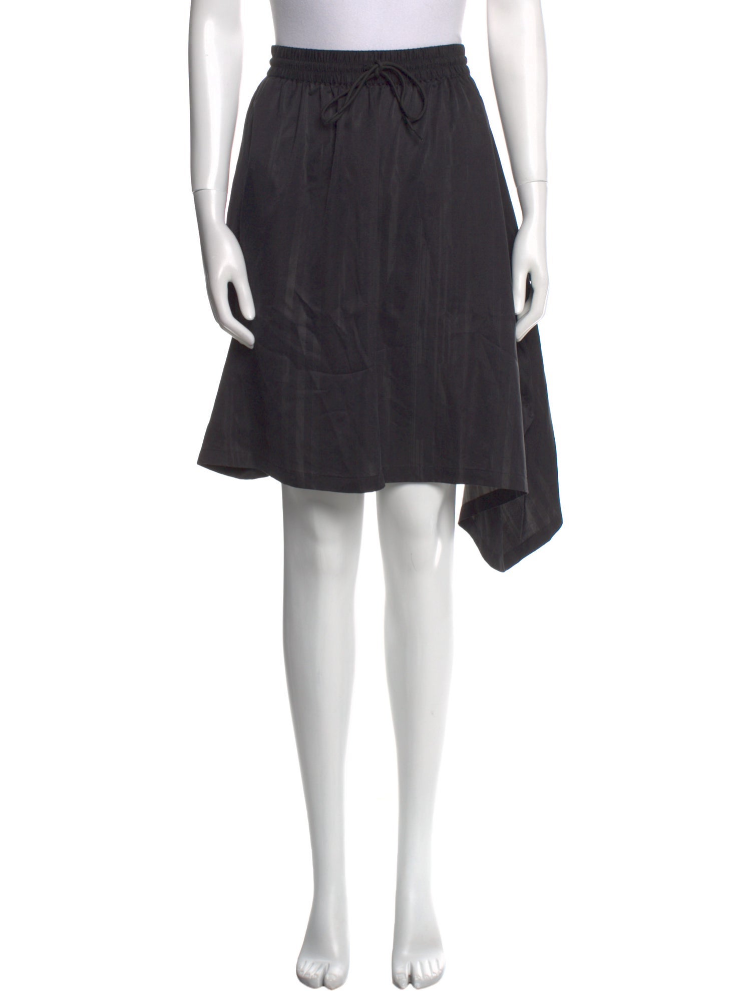 Y-3 Ruffle Embellishment Knee-Length Skirt