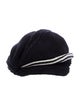 Y-3 black knitted hat