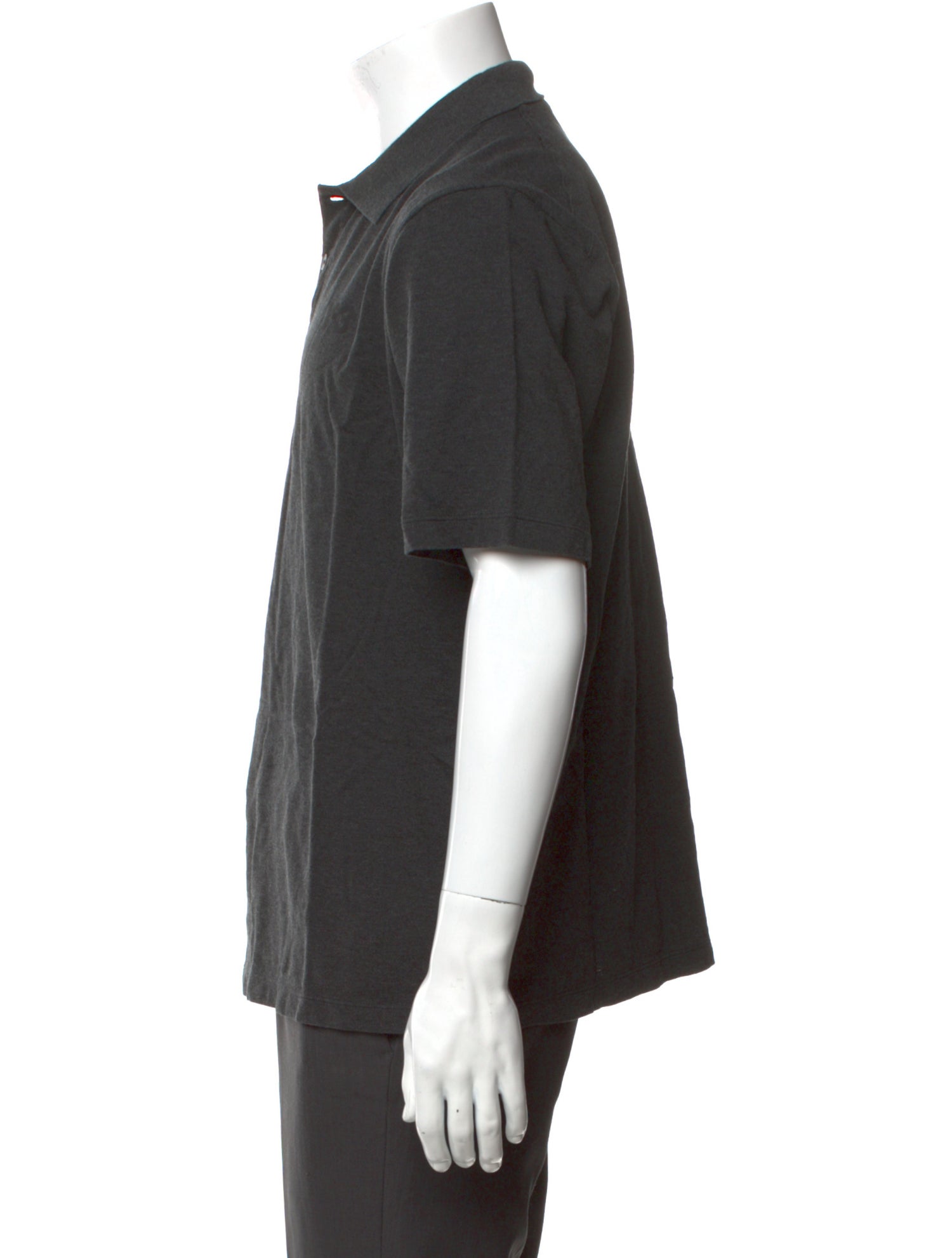 Y-3 Collar Short Sleeve Polo Shirt