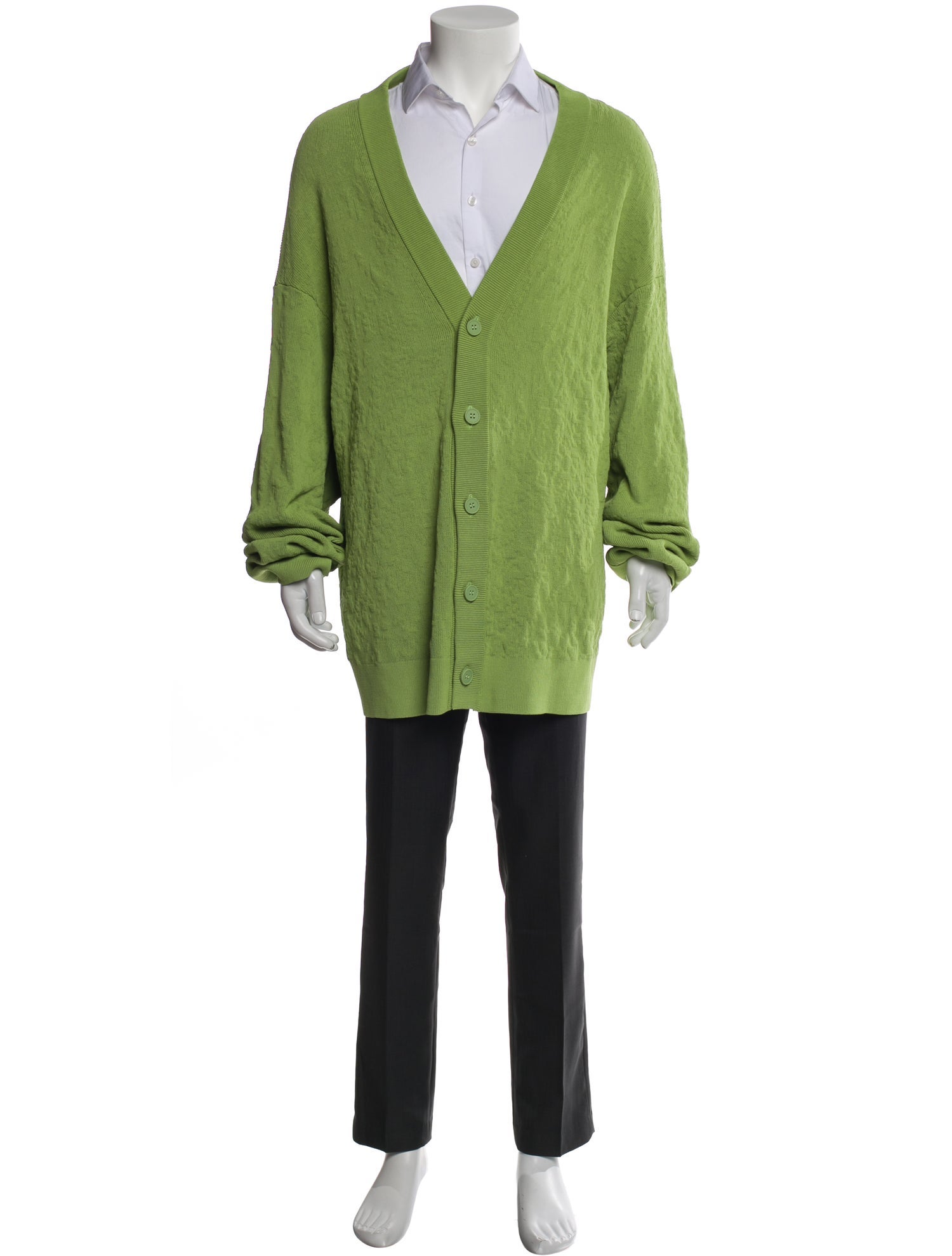 Y-3 V-Neck Long Sleeve Cardigan