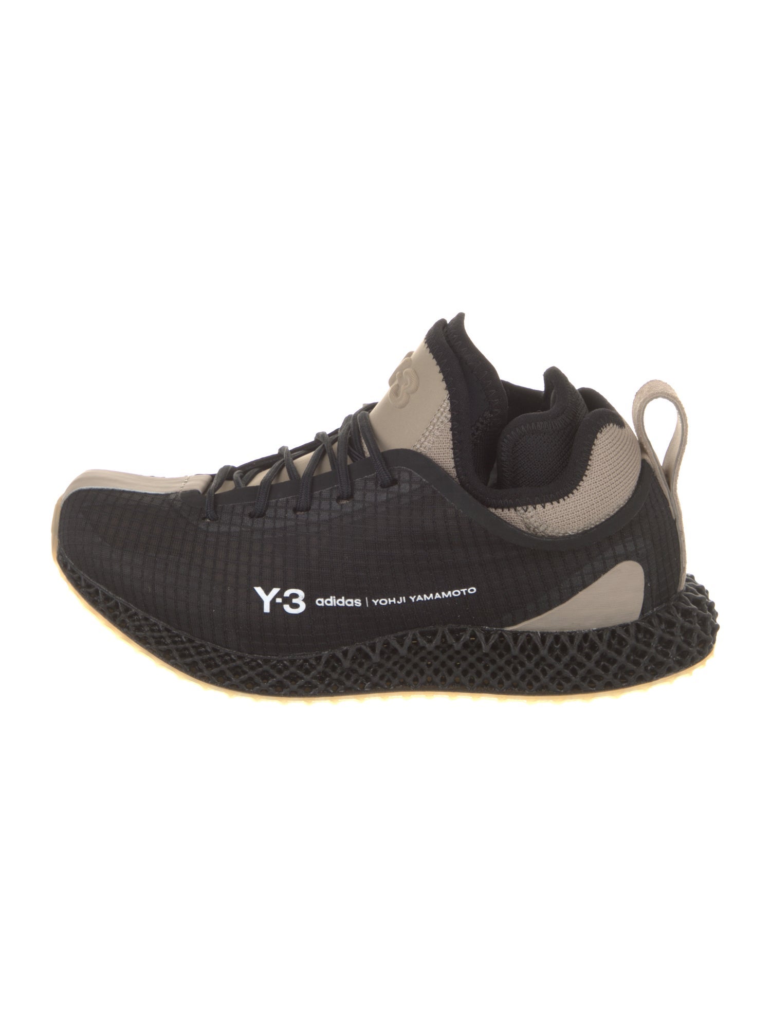 Y-3 x Adidas Neoprene Colorblock Pattern Athletic Sneakers w/ Tags