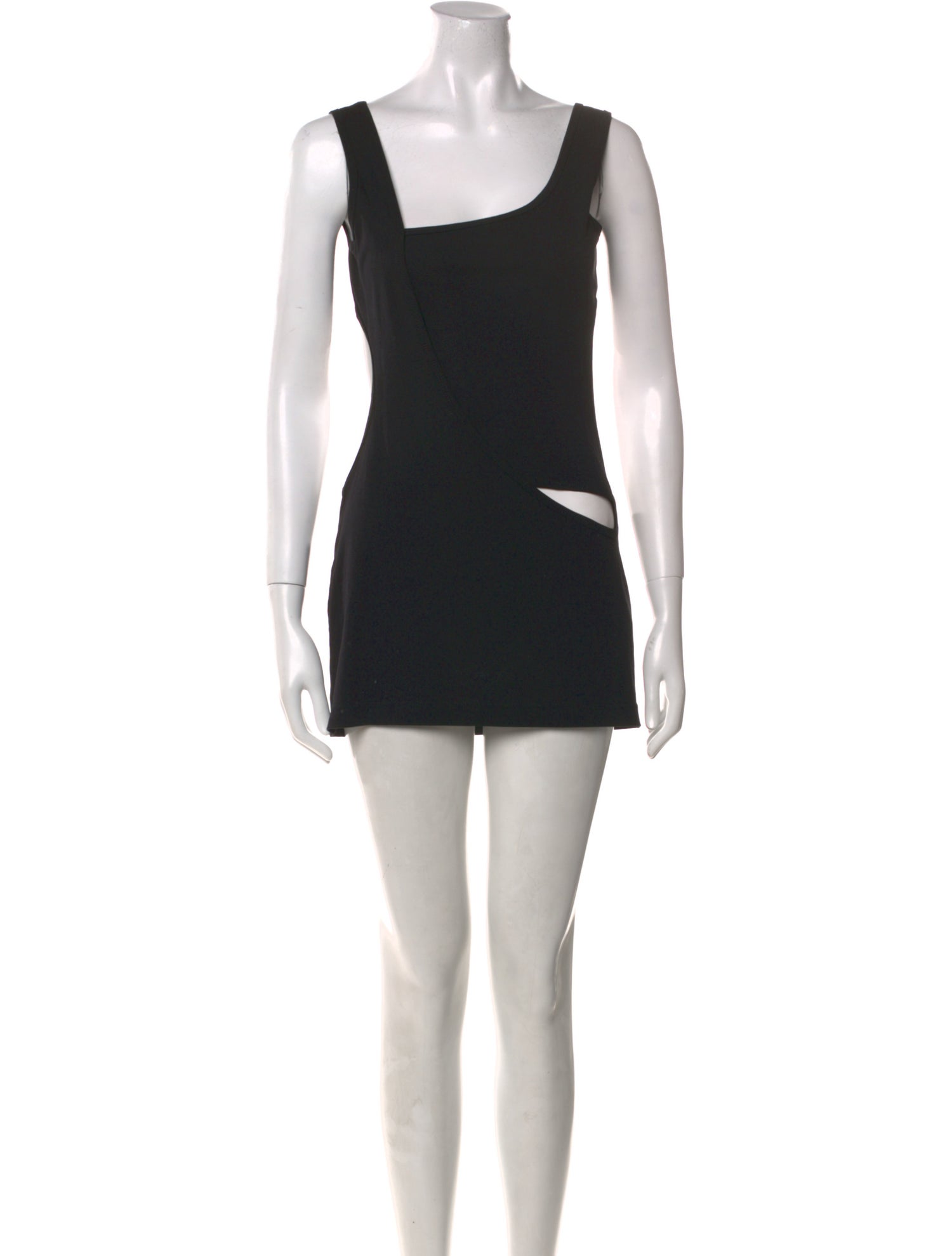 Y-3 Square Neckline Mini Dress