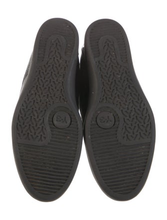Y-3 Leather Wedge Sneakers