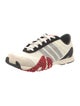 Y-3 Leather Printed Athletic Sneakers