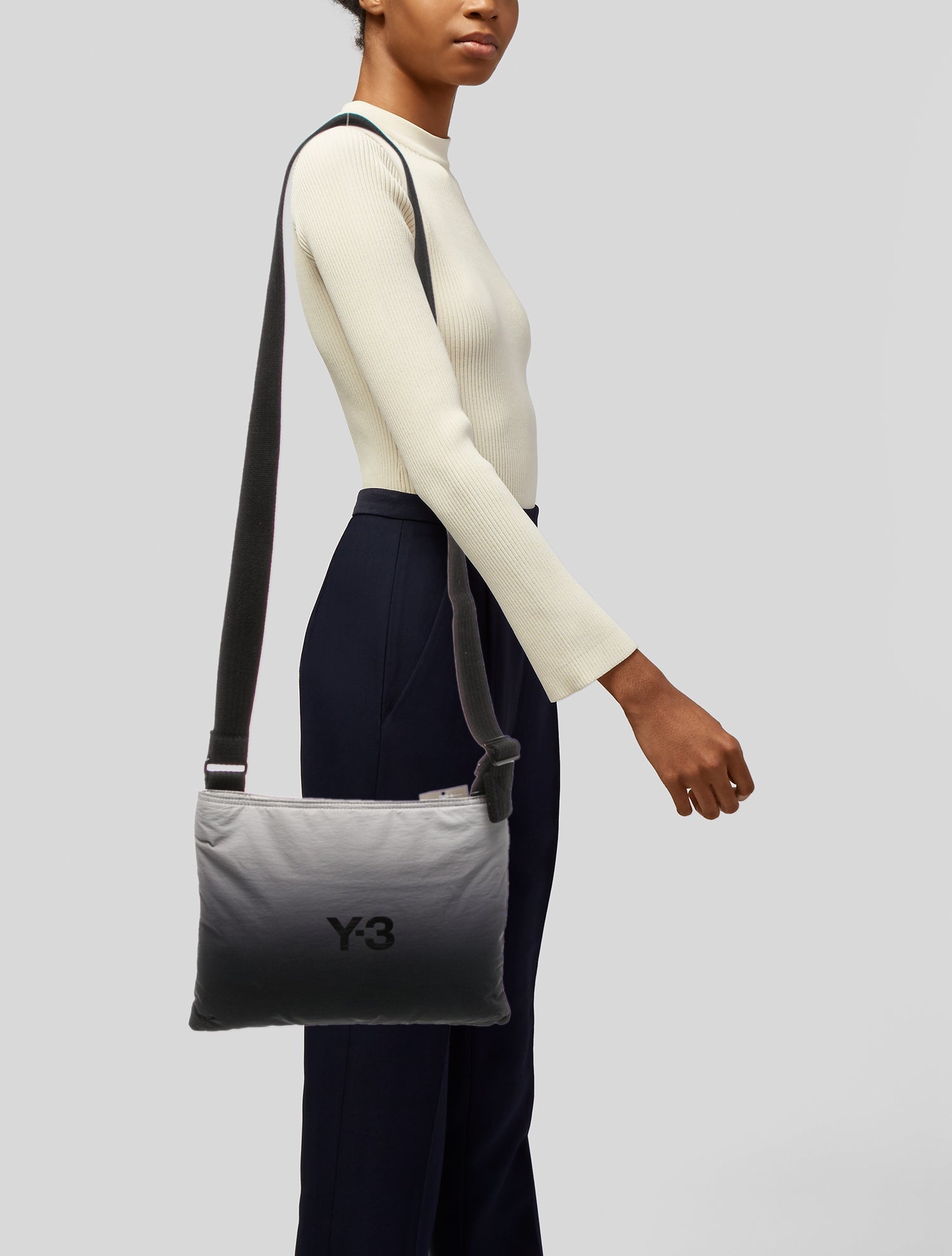 Y-3 Nylon Messenger Bag