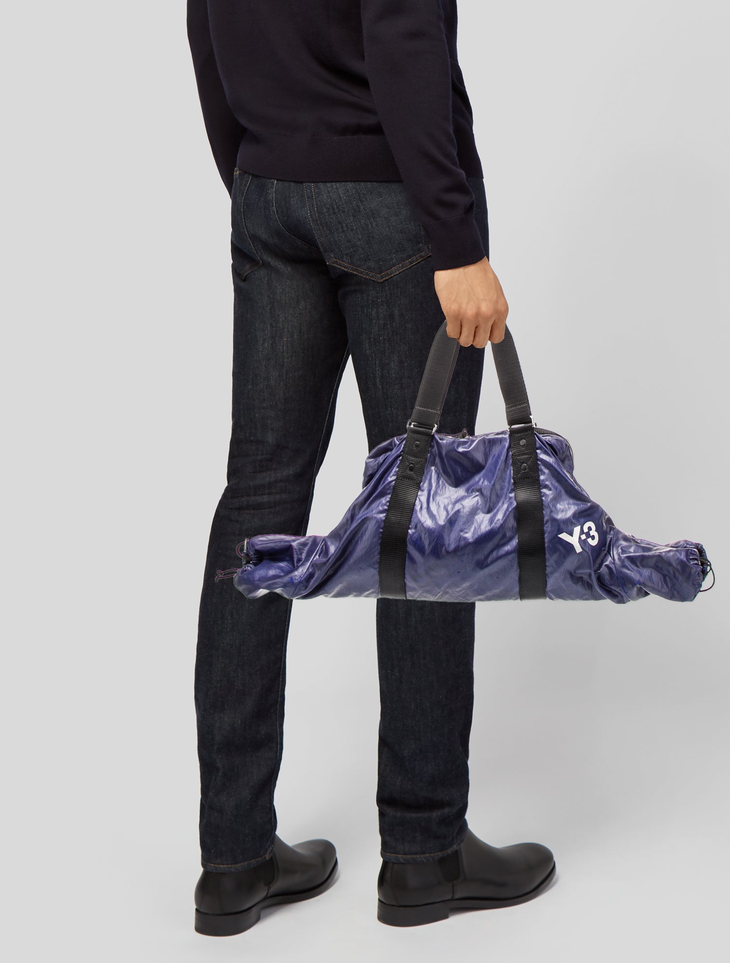 Y-3 Nylon Top Handle Bag