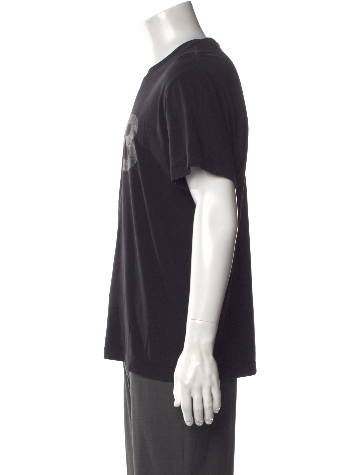 Y-3 Graphic Print Crew Neck T-Shirt