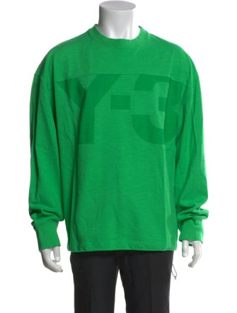 Y-3 Graphic Print Crew Neck T-Shirt