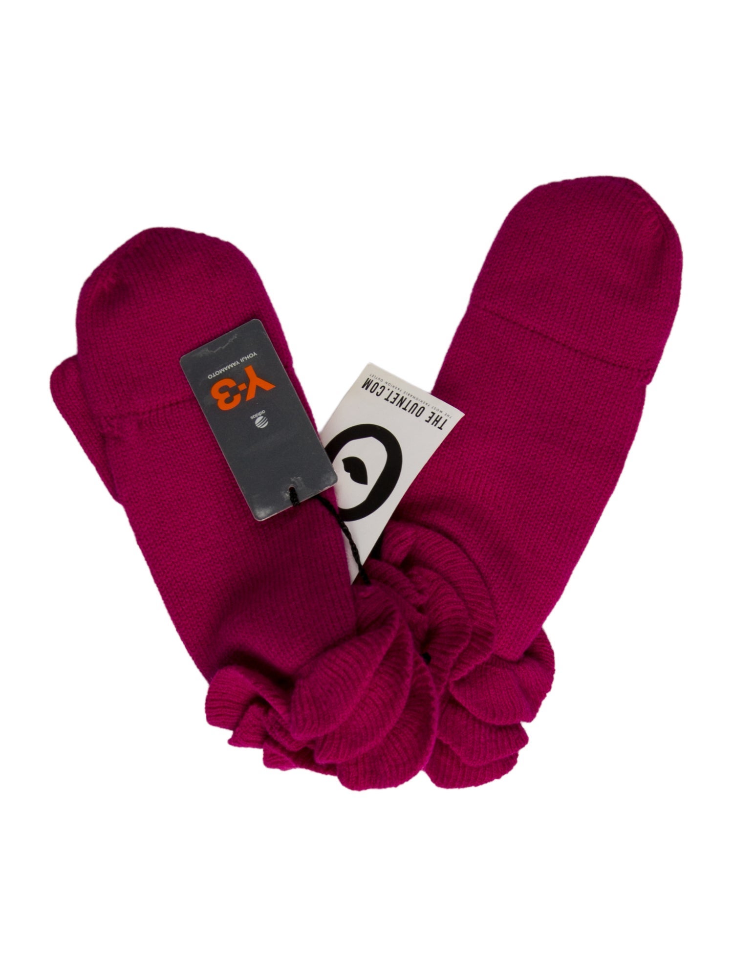 Y-3 Knitted Ski Mittens