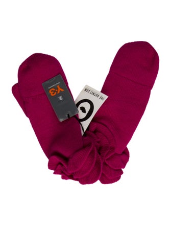 Y-3 Knitted Ski Mittens