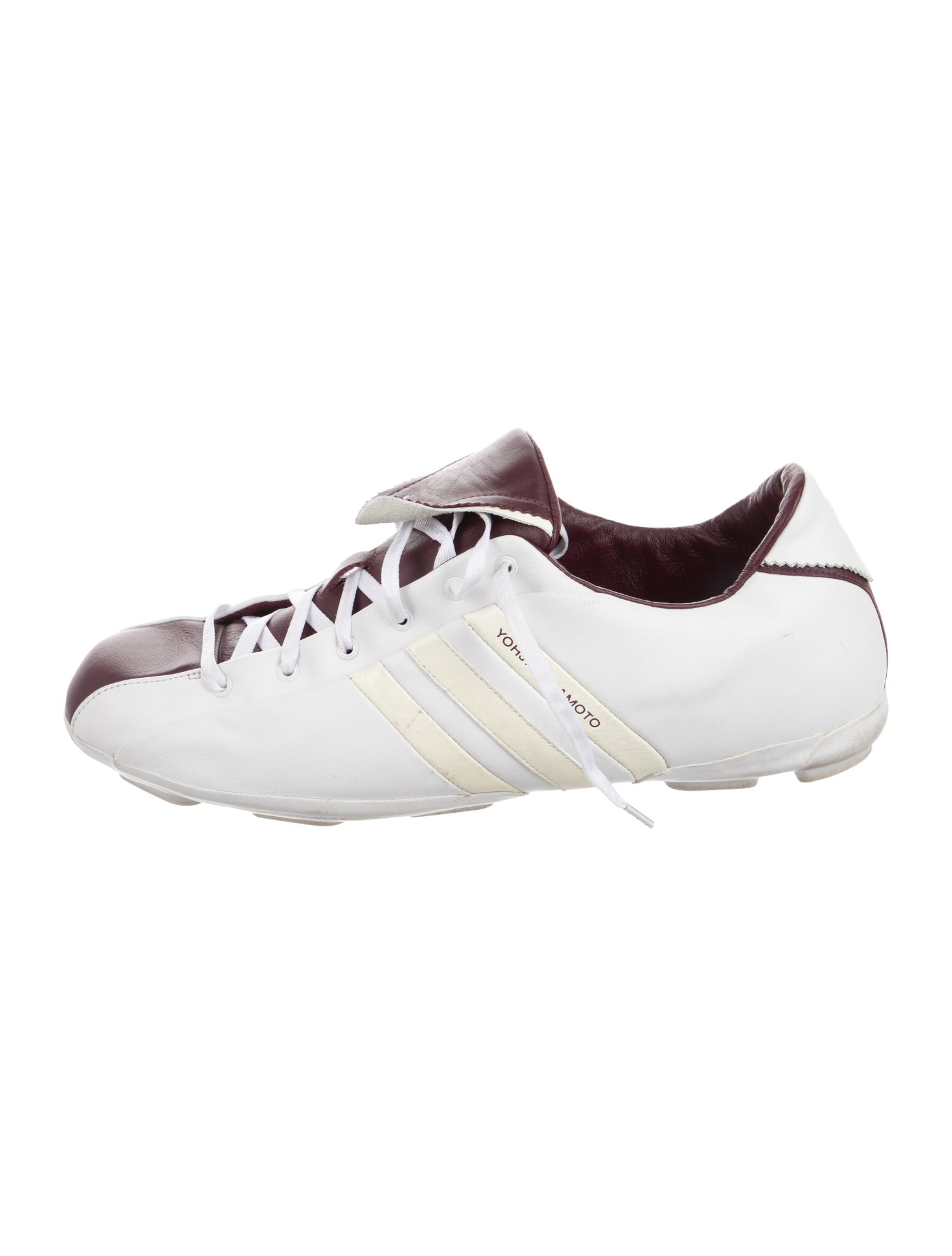 Y-3 x Adidas Leather Sneakers