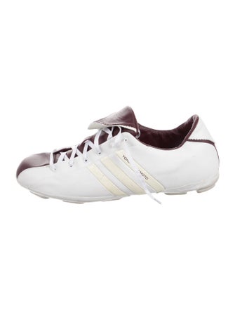 Y-3 x Adidas Leather Sneakers
