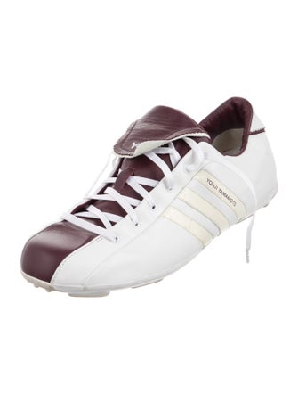 Y-3 x Adidas Leather Sneakers