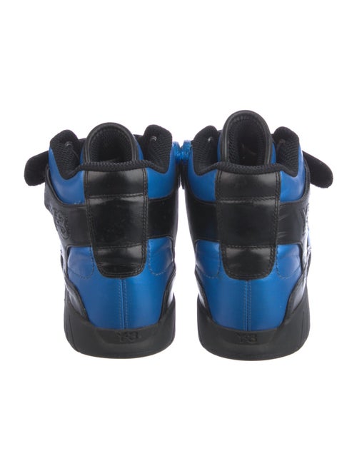 Y-3 x Adidas Leather Striped Sneakers